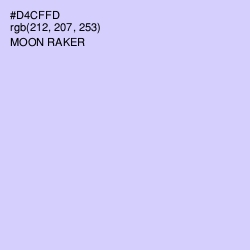 #D4CFFD - Moon Raker Color Image